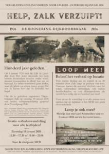 Herdenken dijkdoorbraak Zalk