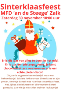 Sinterklaasfeest in Zalk @ Dorpshuis "An de Steege"